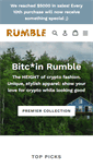 Mobile Screenshot of bitcoinrumble.com